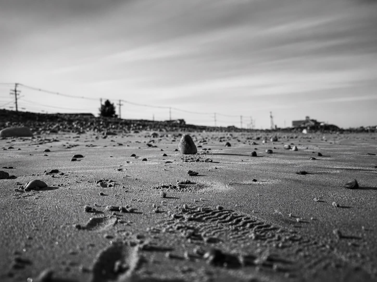Close-up of Long Sands Beach, York, Maine