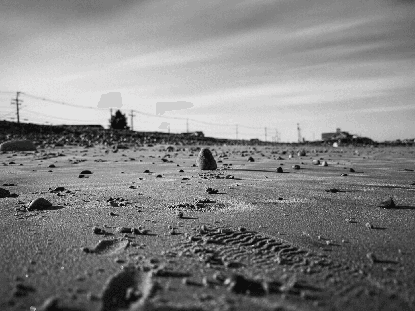 Close-up of Long Sands Beach, York, Maine